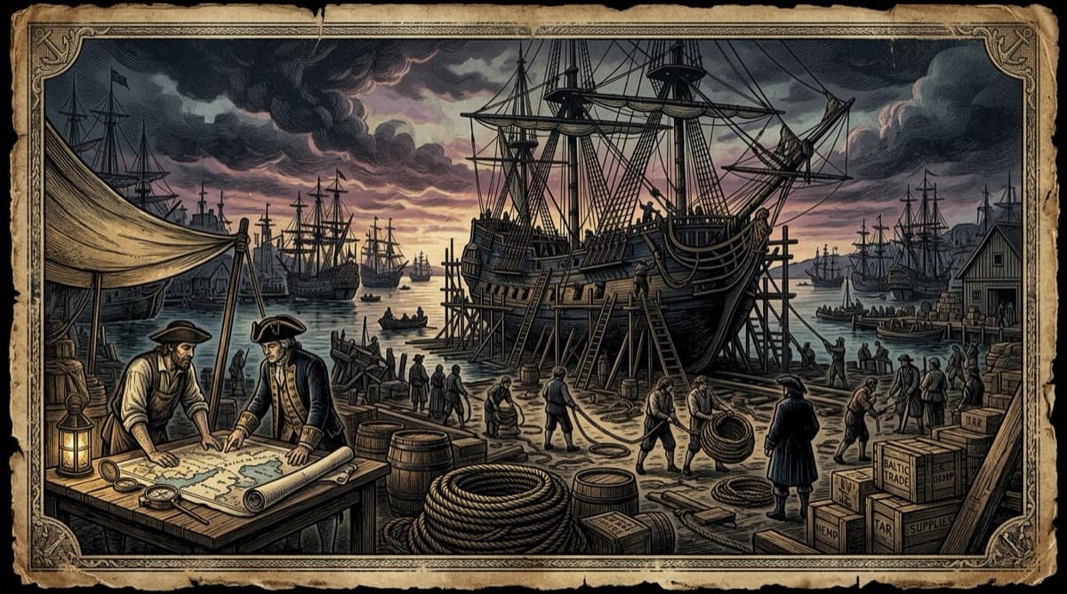 
Верёвки империй: каннабис, который построил флот
